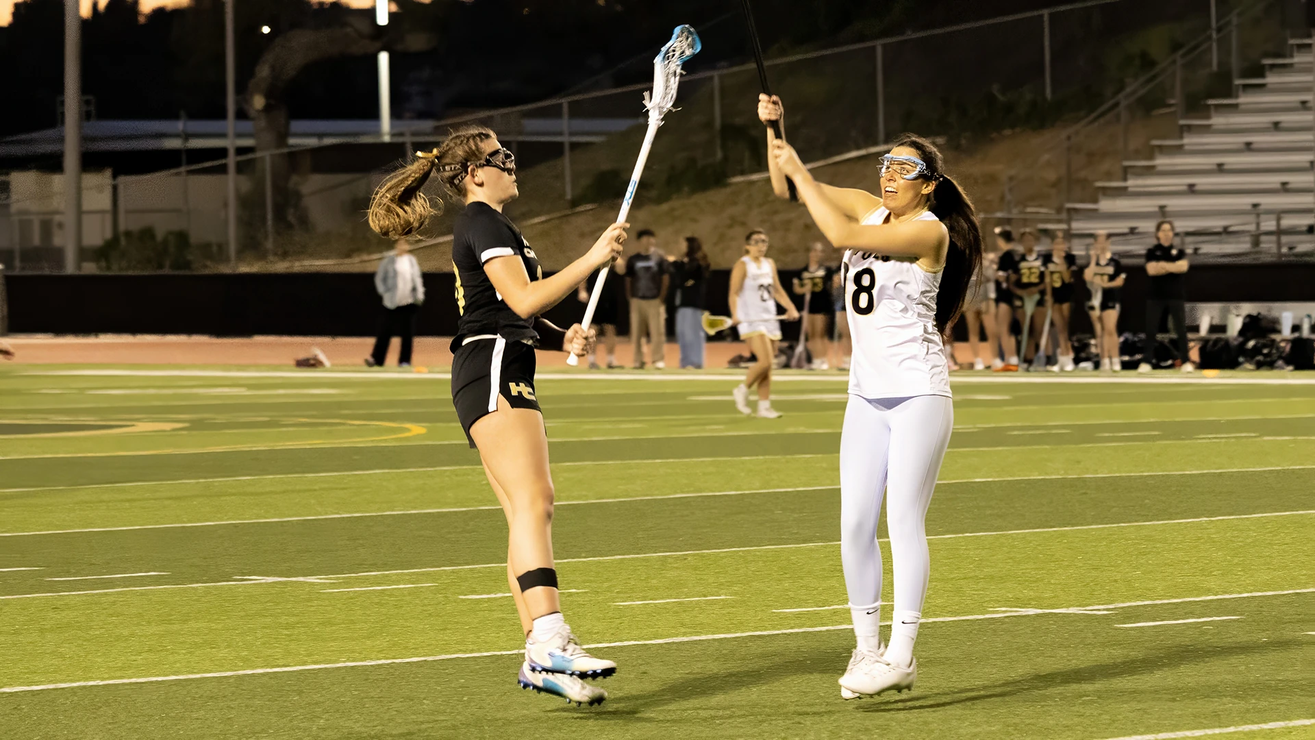 Girls' Varsity Lacrosse Barely Squeezes A Win Against Calabasas